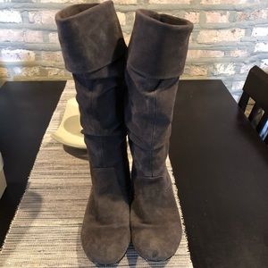 Suede Tall boots